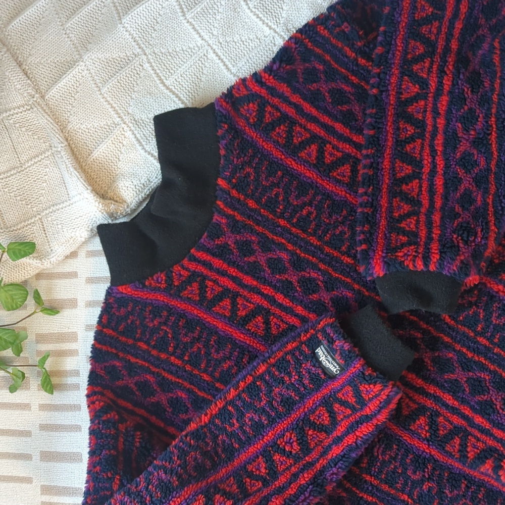 Winter Park Colorado | Cyn Bad | Vintage | Oversized Fleece Ski Sweater | XL - Picture 2 of 8